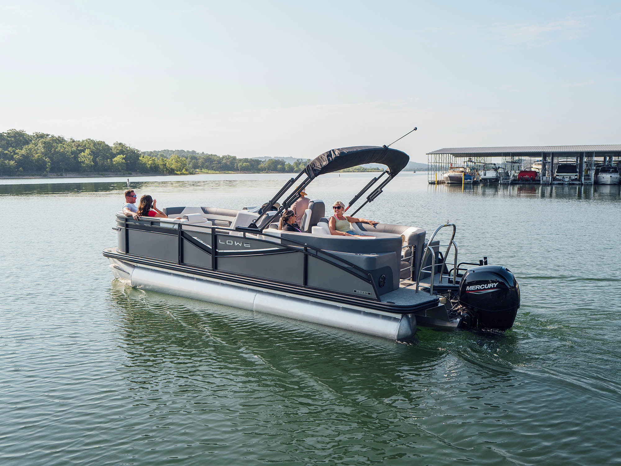 Pontoon Boats for Fishing, Cruising and Water Sports