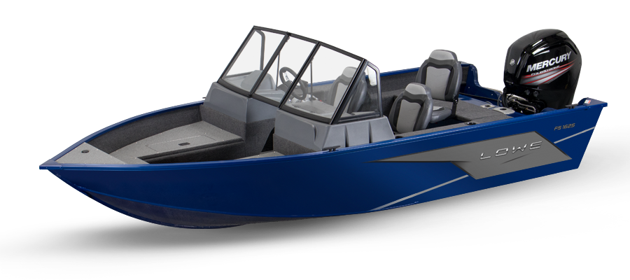 Lowe FS 1625 Fish & Ski Deep-V Aluminum Fishing Boat