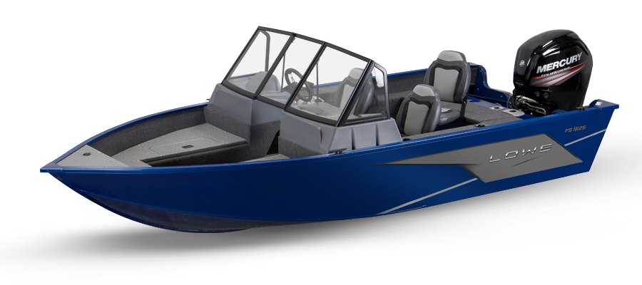 Lowe FS 1625 Fish & Ski Deep-V Aluminum Fishing Boat